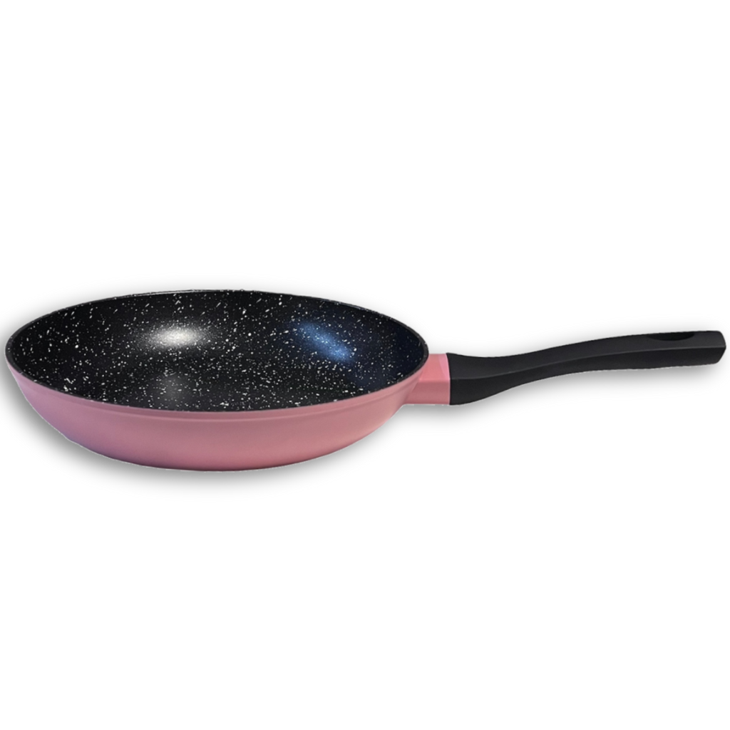 Sartenes Pink Edition con Acabado a la Piedra y Triple Capa Antiadherente