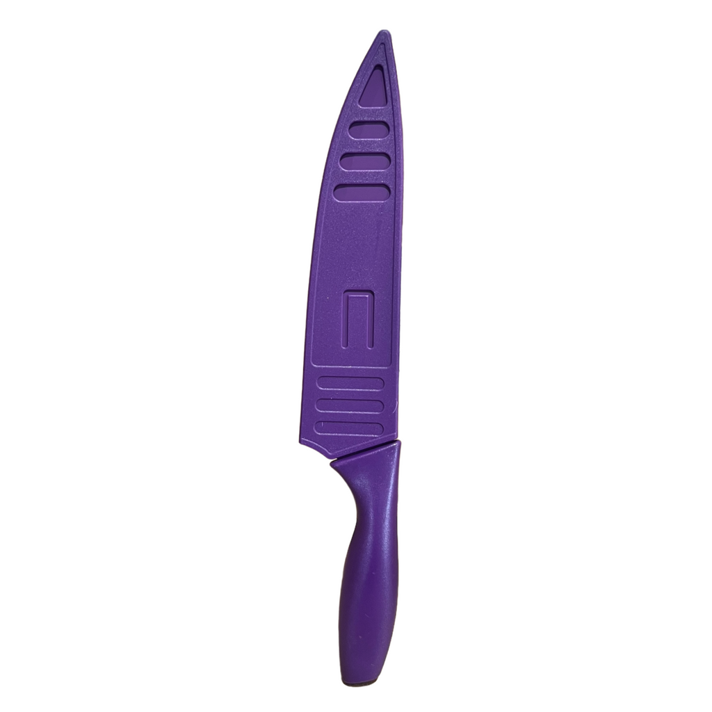 Set de 6 cuchillos de acero inoxidable Elite, con funda