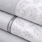 Juego de Sábanas Jacinta 100% Algodón Natural – Gris – Paduana