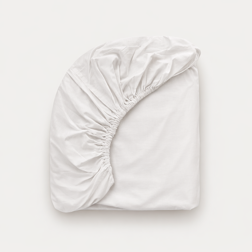 Juego Completo de Sábanas Blancas Hostelería Roomers Bed Linen, Algodón Poliéster.