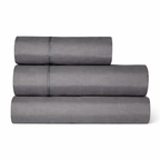 Juego de Sábanas Liso Paduana COLORS Gris 144 Hilos, 50% Algodón 50% Poliéster