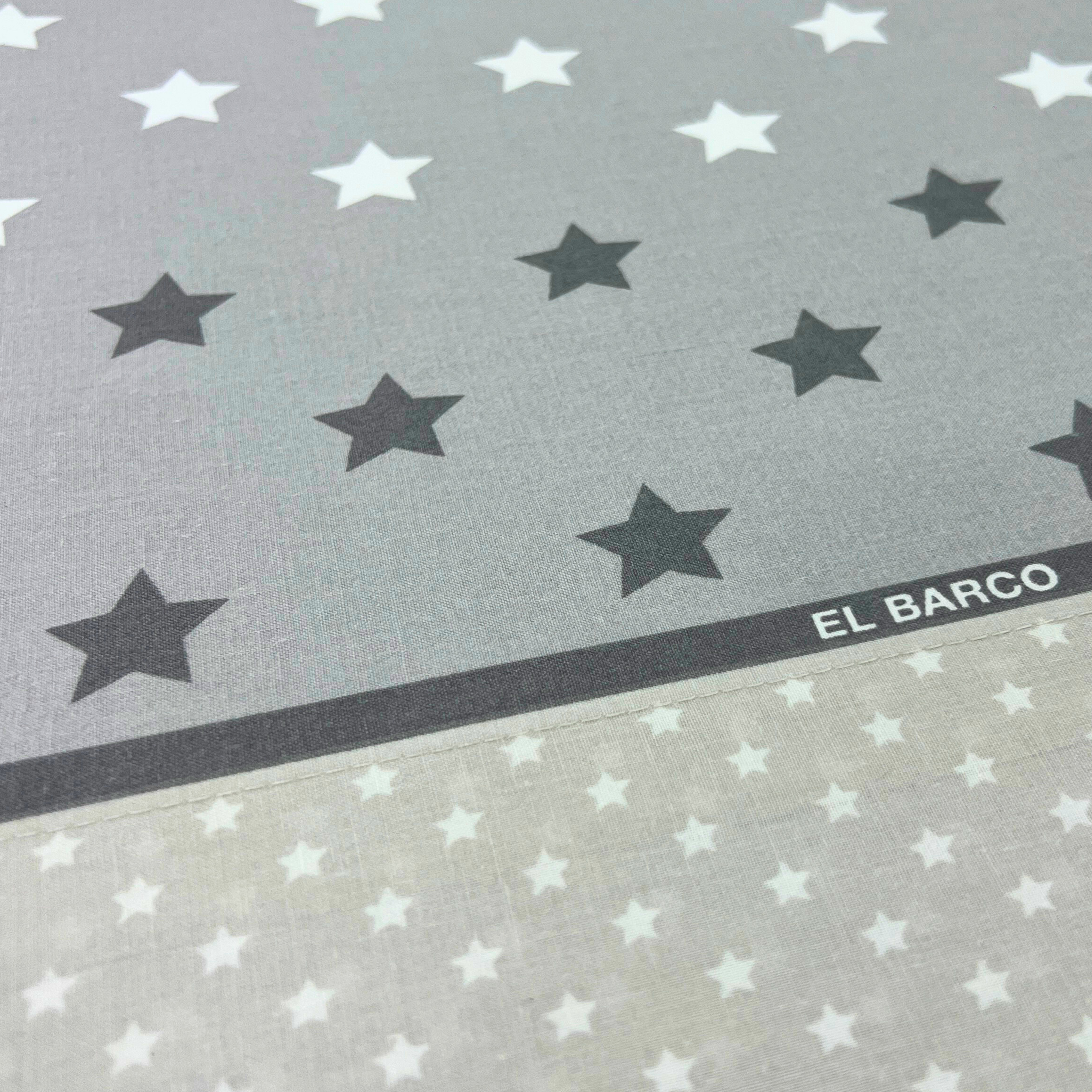 Juego de sabana Estellar Gris Algodón Poliéster El Barco by Paduana