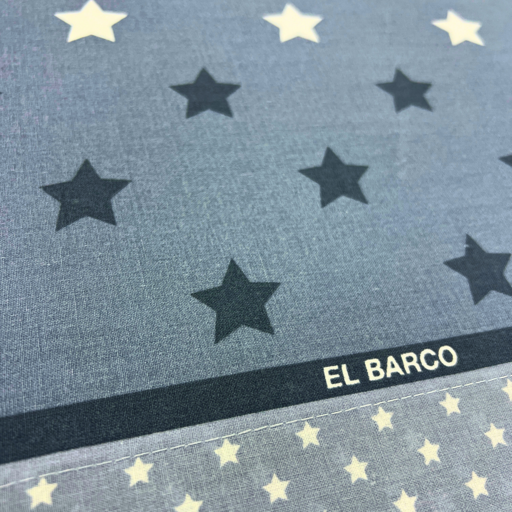 Juego de sabana Estellar Azul Algodón Poliéster El Barco by Paduana