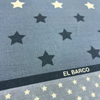 Juego de sabana Estellar Azul Algodón Poliéster El Barco by Paduana