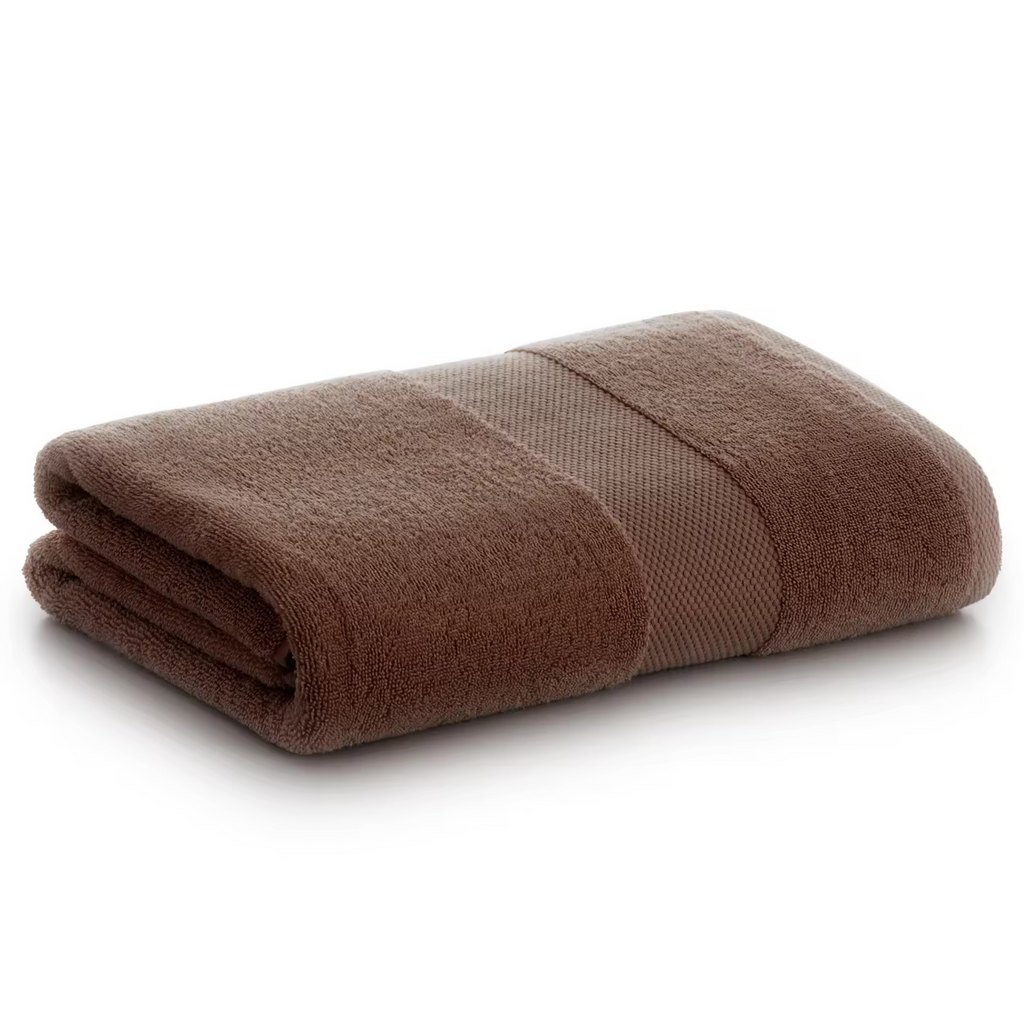 PADUANA Toallas Marrones de Algodón 100% Natural 500 Gramos