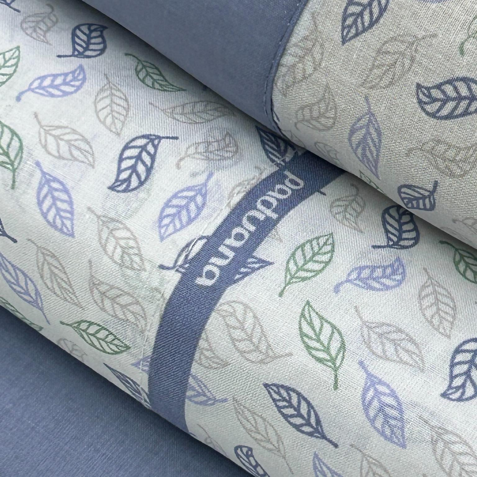 Juego de Sábanas Cayetana 100% Algodón Natural – Azul – Paduana
